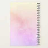 Carnet Confiance dans le Seigneur Bible Verse Floral Aqua (Verso)