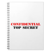 Carnet Confidentiel (Devant)