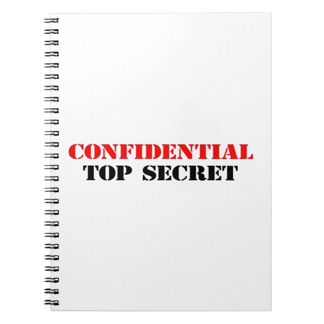 Carnet Confidentiel (Devant)