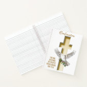 Carnet Confirmation de la transcription de la colombe Bap (Intérieur)