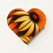 Carnet Confleurs royaux orange (Dos)