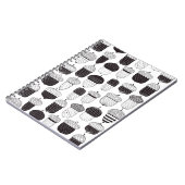 Carnet Conflit de Doodle motif d'automne (Côté gauche)