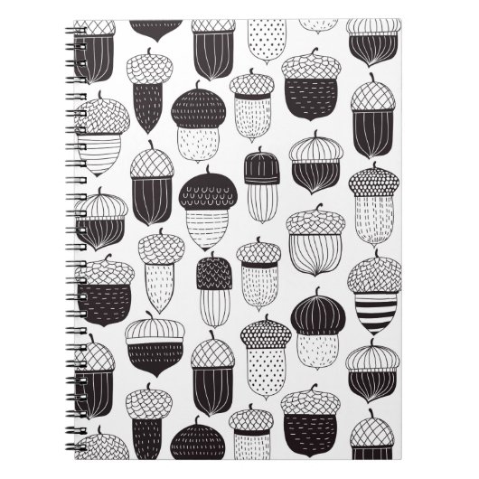 Carnet Conflit de Doodle motif d'automne (Devant)