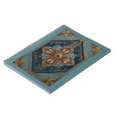 Carnet Confluence dorée (Côté gauche)