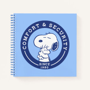 Carnet Confort et sécurité   Snoopy & Woodstock Hug