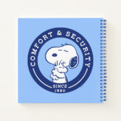 Carnet Confort et sécurité | Snoopy & Woodstock Hug (Dos)