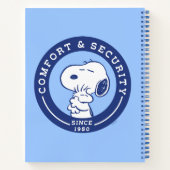 Carnet Confort et sécurité | Snoopy & Woodstock Hug (Dos)