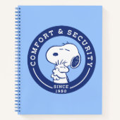 Carnet Confort et sécurité | Snoopy & Woodstock Hug (Devant)