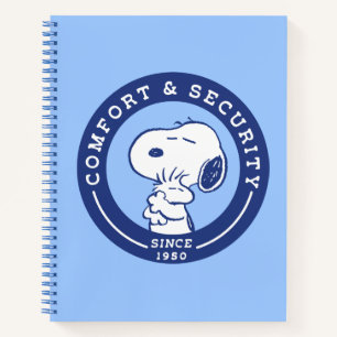 Carnet Confort et sécurité   Snoopy & Woodstock Hug