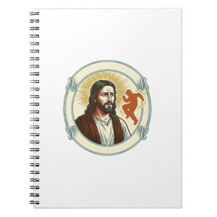 Carnet Confus Jésus Tendance de danse virale Silhouette V