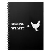 Carnet Conjecture ce qui, bout de poulet (Devant)