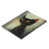 Carnet Connaissant Black Ninja Cat (Côté gauche)