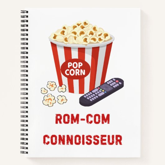 Carnet Connaisseur de comédie romantique (Devant)