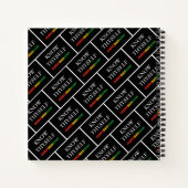 Carnet CONNAISSEZ-VOUS L'Histoire Noire Personnalisée (Dos)