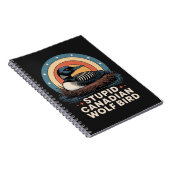 Carnet conne canadienne féminine (Côté Droit)