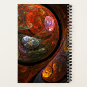 Carnet Connexion fluide Art Abstrait (Verso)