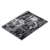 Carnet Connexion sauvage : Loup et fille (Côté gauche)