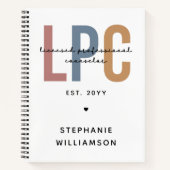 Carnet Conseiller professionnel autorisé LPC personnalisé (Devant)