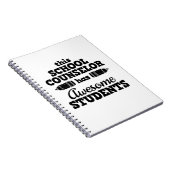 Carnet Conseiller scolaire enseignant (Côté Droit)