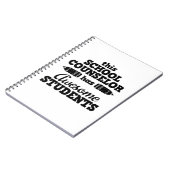 Carnet Conseiller scolaire enseignant (Côté gauche)