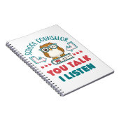 Carnet Conseiller scolaire Vous Parlez J'Écoute (Côté Droit)