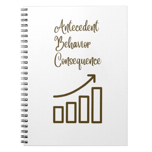 Carnet Conséquence du comportement antérieur (Devant)