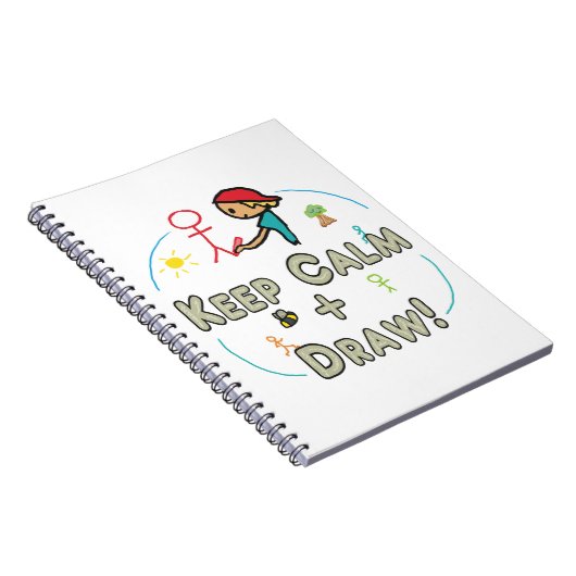 Carnet Conserver le calme et le trait (Côté Droit)