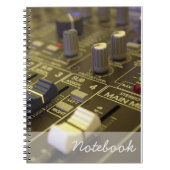 Carnet Console de mixage Notebook (Devant)