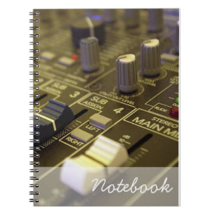 Carnet Console de mixage Notebook