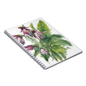 Carnet Consoude - Fleurs à l'aquarelle (Côté Droit)