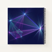 Carnet Constellation, art fractal abstrait fantastique (Dos)