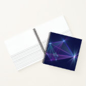 Carnet Constellation, art fractal abstrait fantastique (Intérieur)