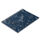 Carnet Constellation céleste - Nuit étoilée (Côté gauche)