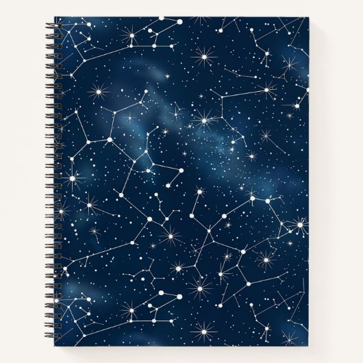 Carnet Constellation céleste - Nuit étoilée (4) (Devant)