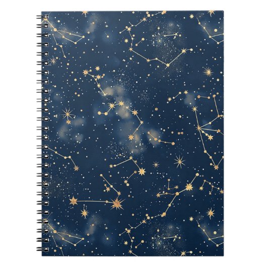 Carnet Constellation céleste - Nuit étoilée (5) (Devant)