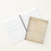 Carnet Constitution américaine (Intérieur)