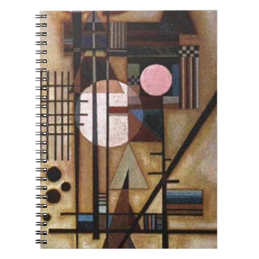 Carnet Construction adoucie Kandinsky (Devant)