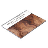 Carnet Construction de menuiserie en bois moderne élégant (Côté gauche)