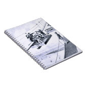 Carnet Construction de pont de Brooklyn, New York (litho) (Côté Droit)
