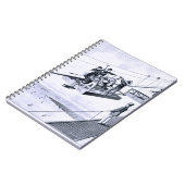 Carnet Construction de pont de Brooklyn, New York (litho) (Côté gauche)