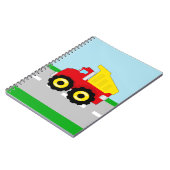 Carnet Construction Dumptruck de garçons d'enfants (Côté gauche)
