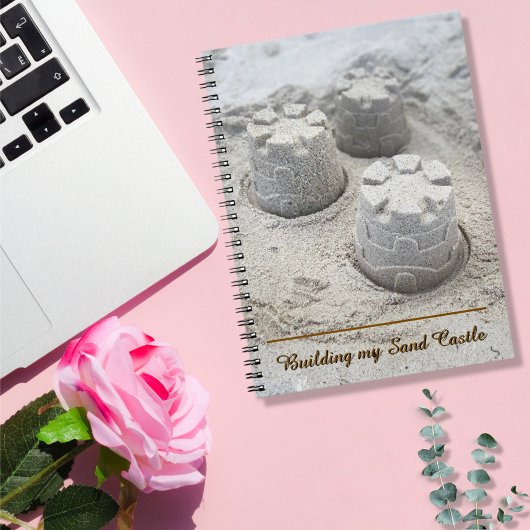 Carnet Construire mon château de sable