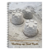 Carnet Construire mon château de sable (Devant)