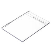 Carnet Consultant en droit profession libérale noir et bl (Côté gauche)