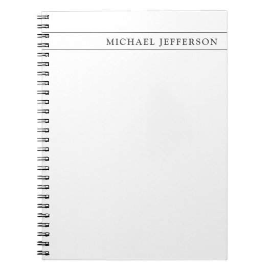 Carnet Consultant en droit profession libérale noir et bl (Devant)