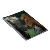 Carnet Contact miniature de chevaux (Côté Droit)