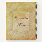 Carnet Conte de fées délicieuse personnalisée (Dos)