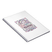 Carnet Conte de fées licorne sabots Création de merch ori (Côté Droit)