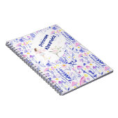 Carnet Conte fée customisée enchantée (Côté Droit)
