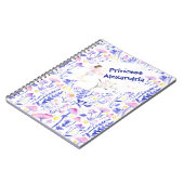 Carnet Conte fée customisée enchantée (Côté gauche)